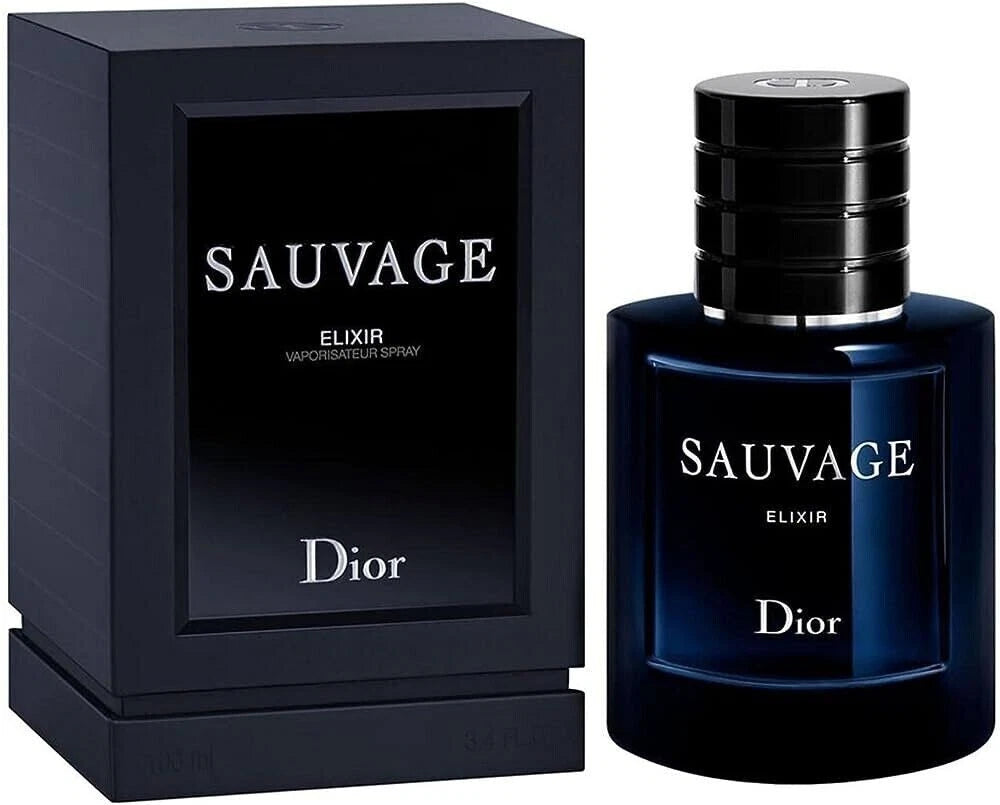 Christian Dior Sauvage Elixir Eau de Parfum for Men 3.4 oz