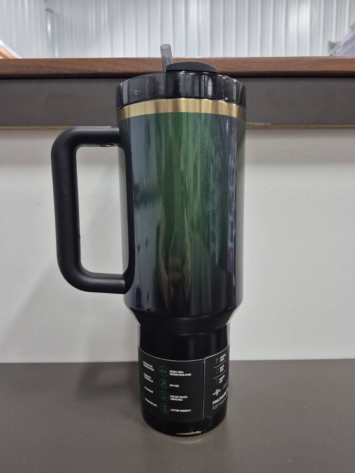 Stanley X Tumbler Love Shack Fancy 40oz Holiday Rosa Beaux Blue Gift Box Cup